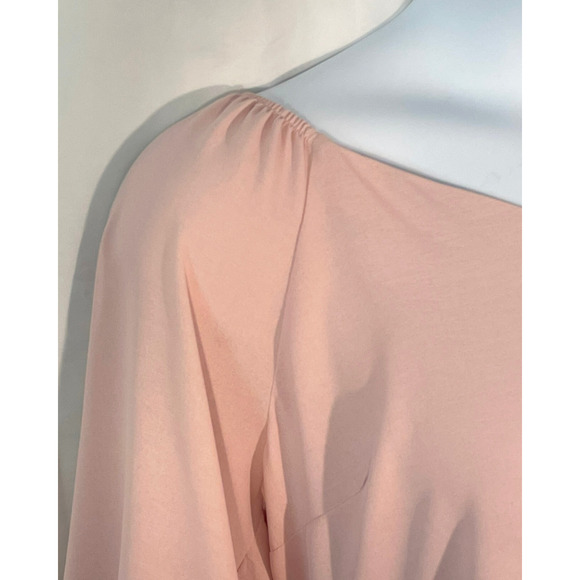 Peach Blouse with Button Detail - Picture 5 of 11
